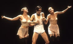 Alan Cumming in Cabaret during the production's original run at the Donmar Warehouse in London.
