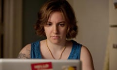 Lena Dunham in HBO series Girls (2013)