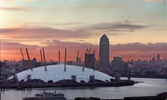 the Millennium Dome 