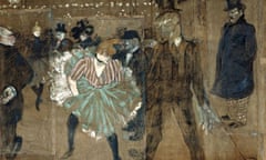 Dance at the Moulin Rouge: La Goulue and Valentin by Henri de Toulouse-Lautrec