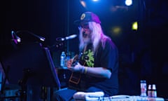 Grizzled survivalist … J Mascis performs at Scala in London.