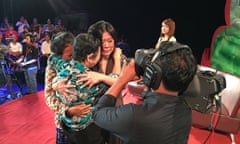 Sisters Hong and Bo are reunited after 40 years apart on the Cambodian show It's Not a Dream.