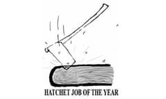 Hatchet Job of the Year