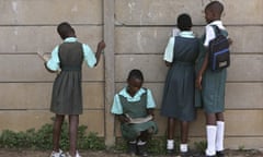 Schoolgirls in Harare, Zimbabwe