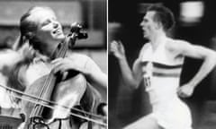 Jacqueline du Pr&#233; and Roger Bannister