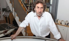 Howard Jacobson in his loft in Soho