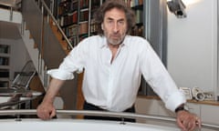 Howard Jacobson in his Soho loft