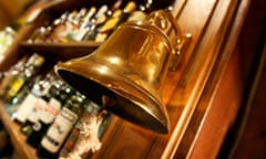 The bar at the Speaker pub in central London