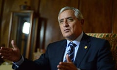 Guatemala's President Otto Perez Molina