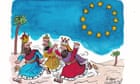 Kipper Christmas card - euro