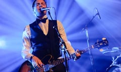 Band Of Monsters and Men performs during Iceland Airwaves Music Festival at the Harpa concert hall