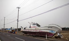 Effects of 2011's tsunami in Natori, Japan