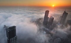 View over Melbourne, Victoria