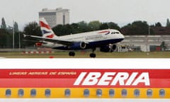 Iberia/BA planes