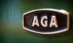 An oven in the Aga shop in Kensington, London