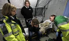 Dealing with drunkenness: just one of the daily hurdles faced by the ambulance service