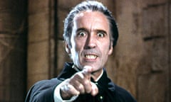 Christopher Lee in Dracula