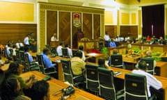 MDG: delagates during the Tarawa Climate Change  Conference , Kiribati