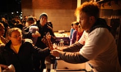 Charity Workers Distribute Food To Those In Need In Westminster London