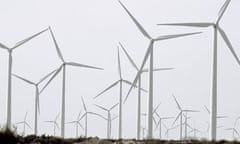 Wind energy : Wind turbines are seen at the Horse Hollow Wind Energy Project in West Texas 