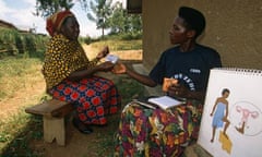 MDG : Family Planning :  educating women on the use of contraceptives in Uganda