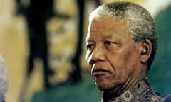 South African President Nelson Mandela 