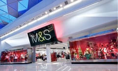 Marks and Spencer shop