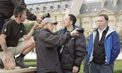 Ron Howard directing The Da Vinci Code