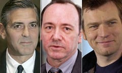 George Clooney, Kevin Spacey and Ewan McGregor