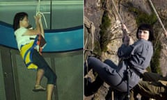 A woman being rescued from a ferris wheel in Singapore and Cate Blanchett in Indiana Jones