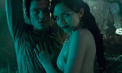 Mathew Horne with Vera Filatova in Lesbian Vampire Killers