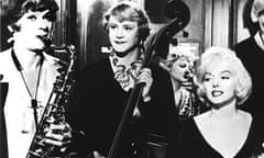 Tony Curtis, Jack Lemmon and Marilyn Monroe in Some Like it Hot (1959)