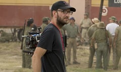 Steven Soderbergh on the set of Che