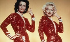 Jane Russell and Marilyn Monroe in Gentlemen Prefer Blondes