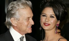 Actors Michael Douglas (L) and Catherine Zeta-Jones attend the Wall Street: Money Never Sleeps