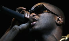 British rapper Lethal Bizzle performs on