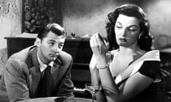 Jane Russell with Robert Mitchum in 1951’s His Kind of Woman