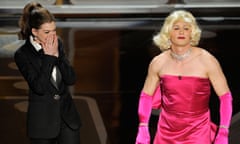 Anne Hathaway and James Franco at the Academy Awards 2011