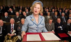 Political player … Meryl Streep as Margaret Thatcher in The Iron Lady