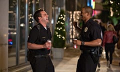 Backfiring … Jake Johnson and Damon Wayans Jr in Let's Be Cops.