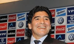 Diego Maradona Presented as New Argentina Football Coach