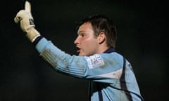 Dale Roberts, the Rushden and Diamonds goalkeeper who has died at the age of 24