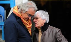 Bernie Ecclestone is the new majority shareholder at QPR after buying out Flavio Briatore