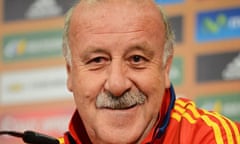 Vicente del Bosque, Spain press conference