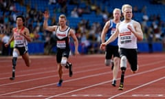 Jonnie Peacock, Great Britain's gold medal winning Paralympian