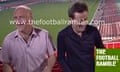 A video grab showing Andy Gray and Richard Keys, during their days on Sky Sports
