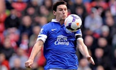 Gareth Barry will become a free agent when his contract with Manchester City ends this summer