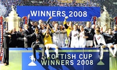 Rangers celebrate Cup victory