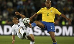 Maicon at the Confederations Cup
