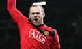 Manchester United's Wayne Rooney celebrates